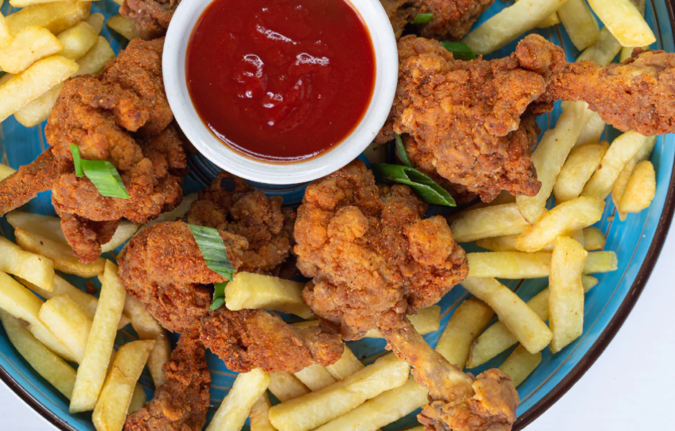 Chicken Lollipops (5 Pieces + Chips)